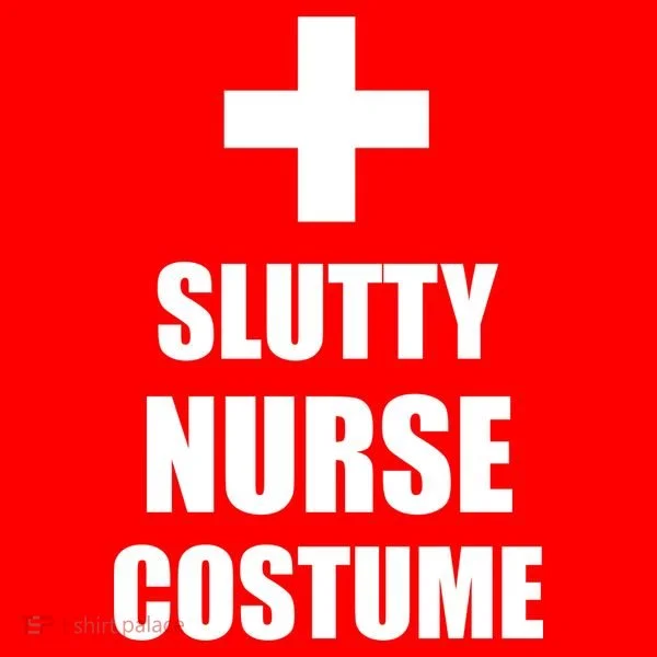 Slutty Nurse Costume Button