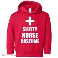 Slutty Nurse Costume Toddler Hoodie thumb 0
