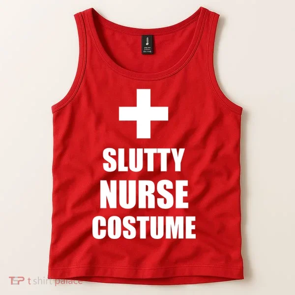 Slutty Nurse Costume Tank Top