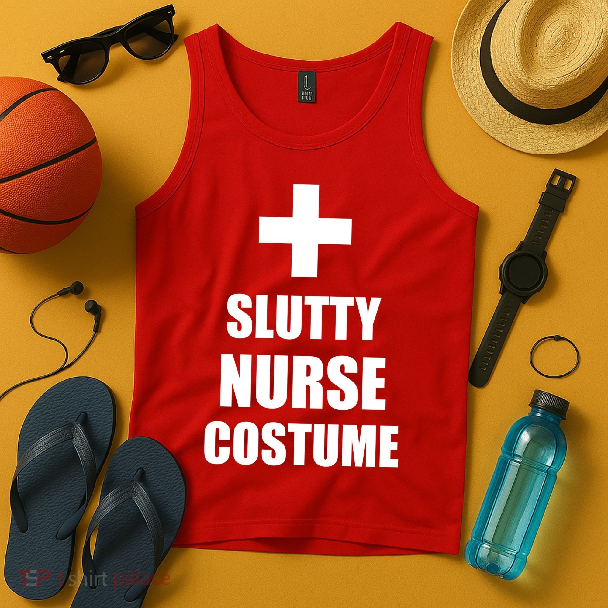 Slutty Nurse Costume Tank Top