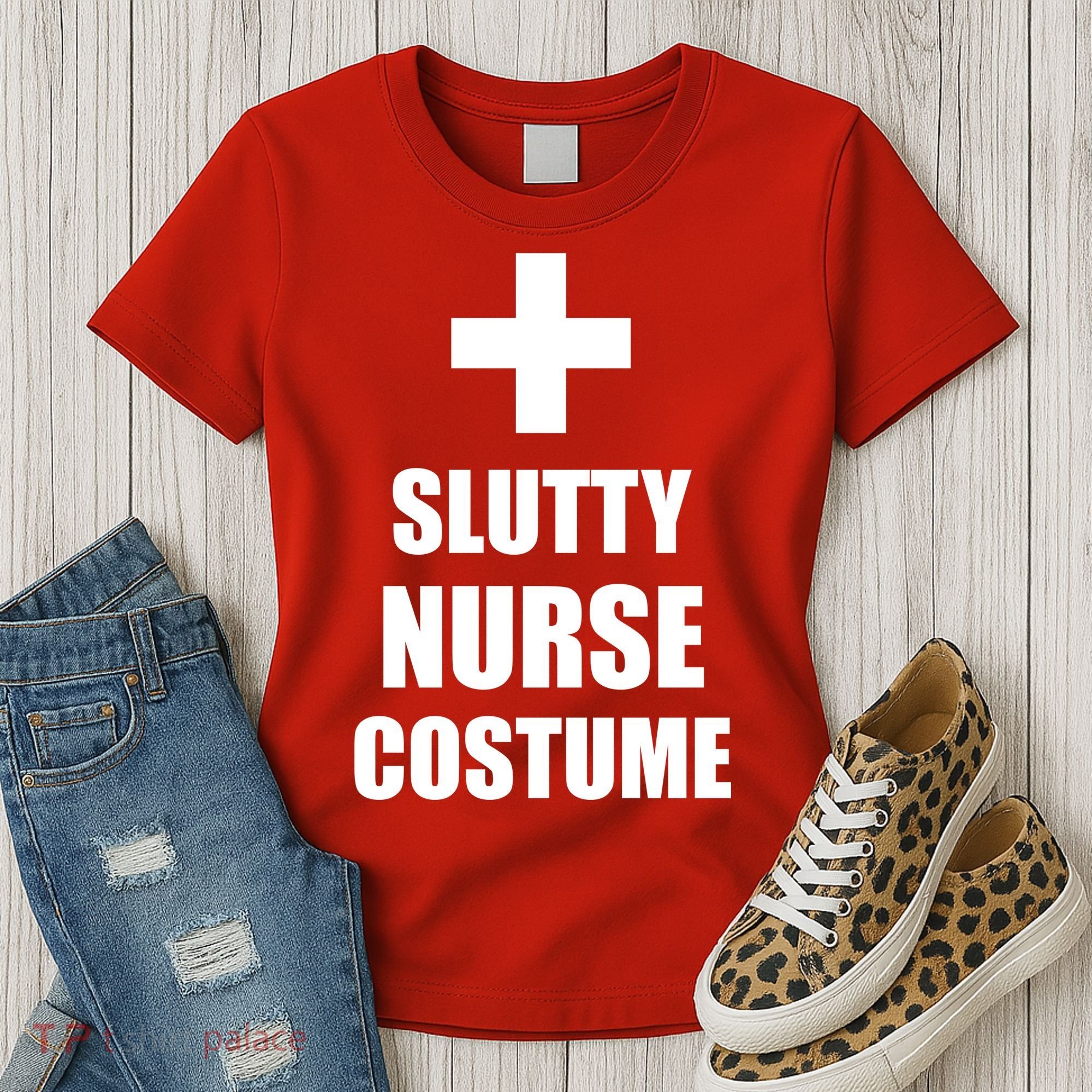 Slutty Nurse Costume Women's T-Shirt