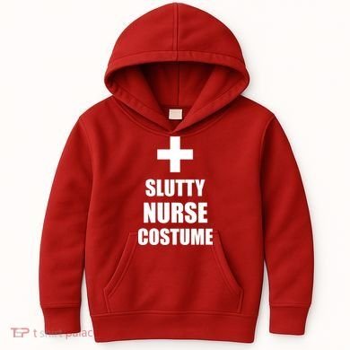 Slutty Nurse Costume Kids Hoodie