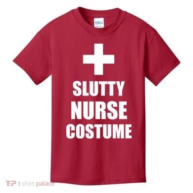 Slutty Nurse Costume Kids T-Shirt