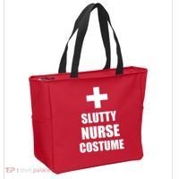 Slutty Nurse Costume Tote Bag thumb 2