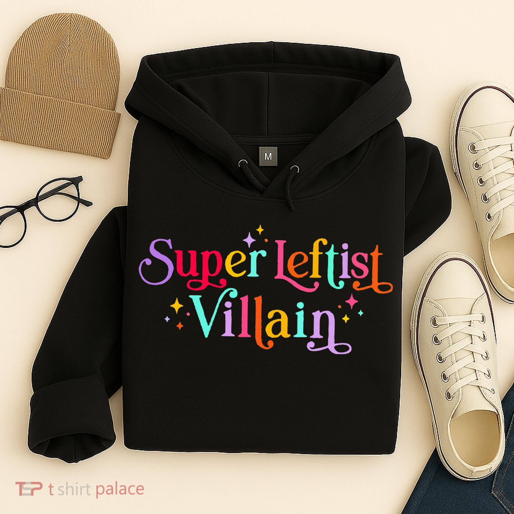 Super Leftist Villain Hoodie