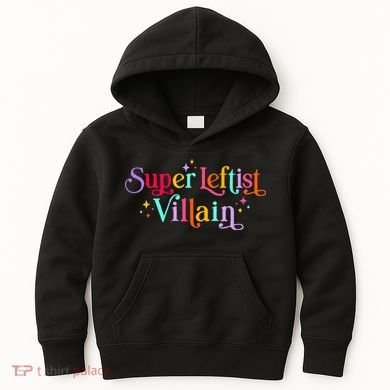 Super Leftist Villain Kids Hoodie