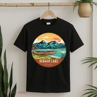 Sebago Lake Vintage Vacation Maine T-Shirt thumb 2