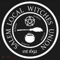 Salem Local Witches Union Button thumb 1