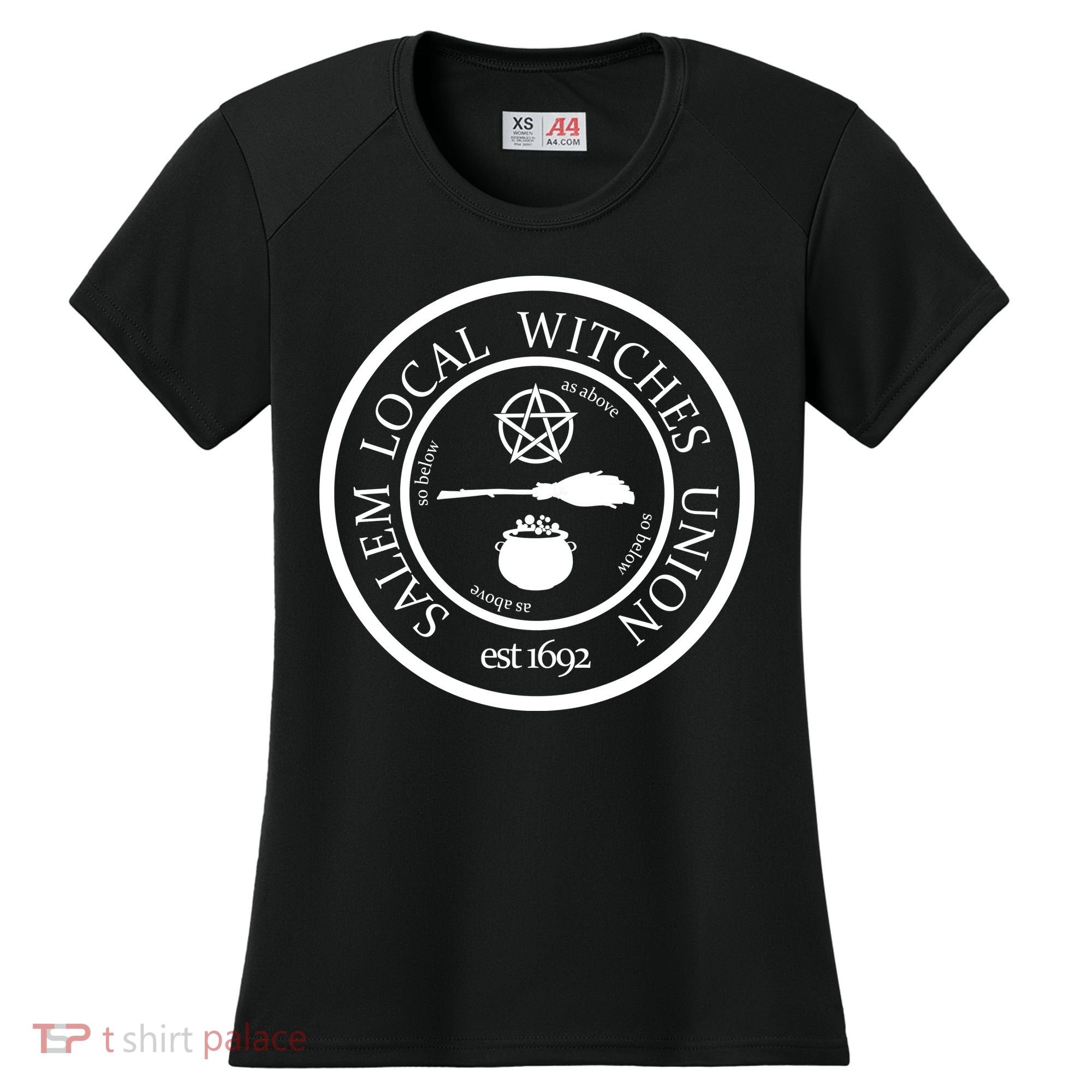 Salem Local Witches Union Women's Cooling Performance Crew T-Shirt