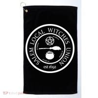 Salem Local Witches Union Golf Towel thumb 0