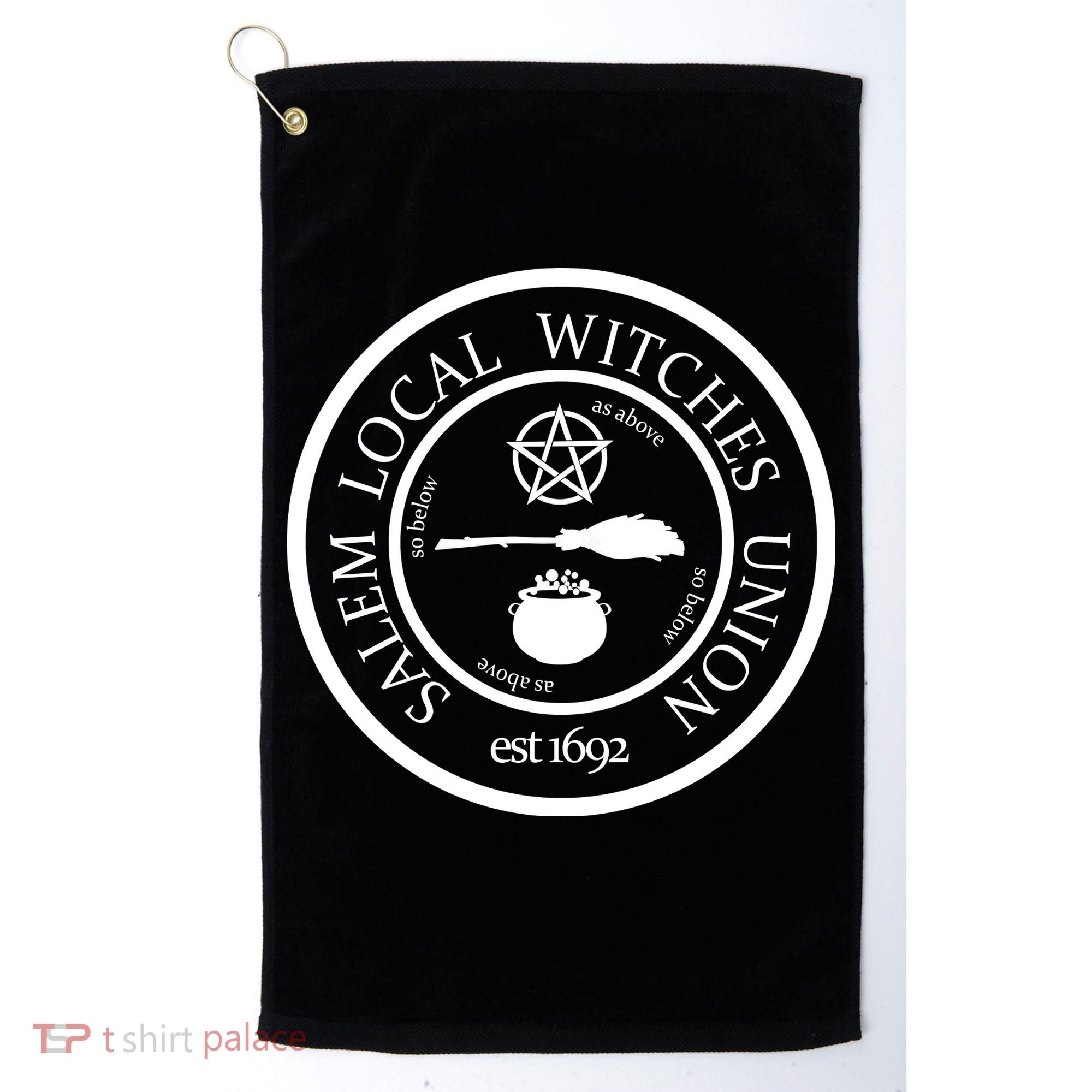 Salem Local Witches Union Golf Towel