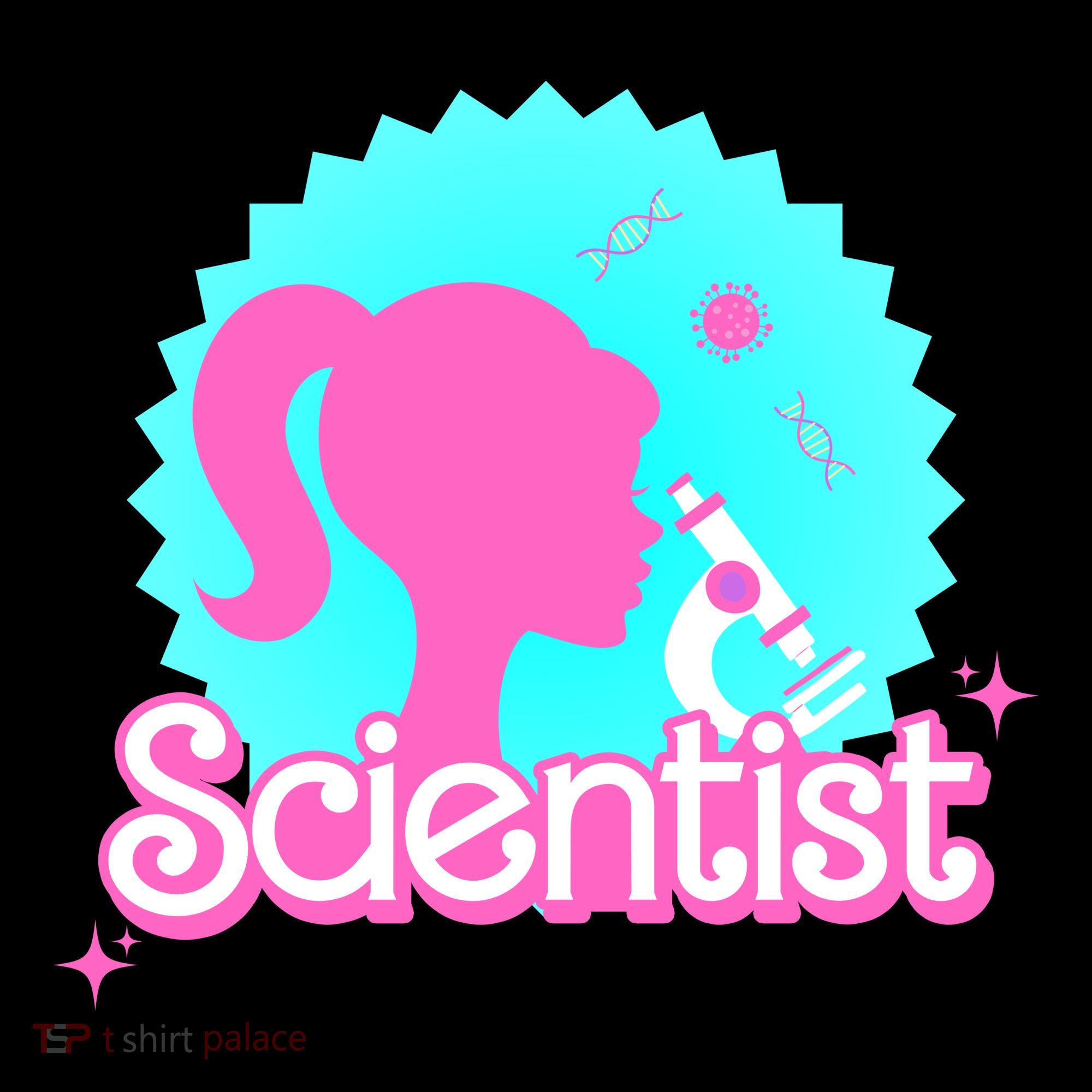 Scientist Lab Week Girl Tech Ornament