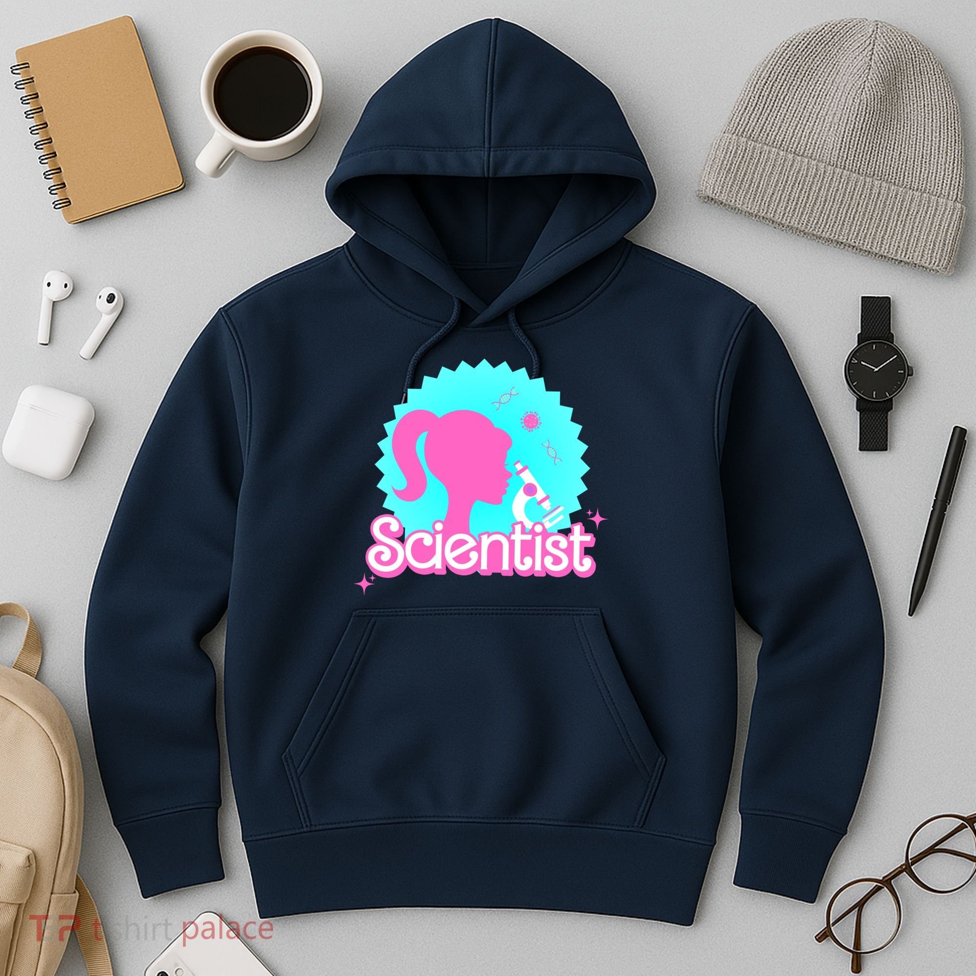Scientist Lab Week Girl Tech Hoodie