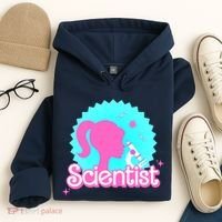 Scientist Lab Week Girl Tech Hoodie thumb 4
