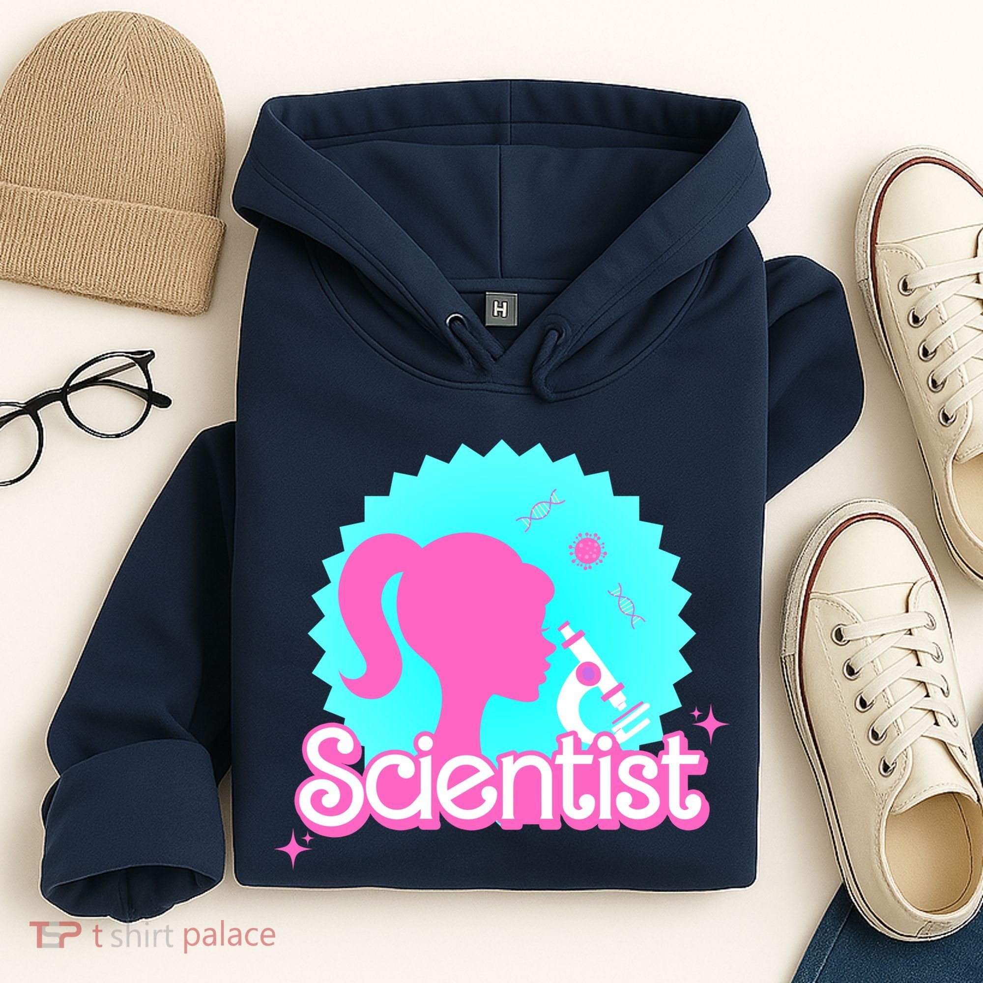 Scientist Lab Week Girl Tech Hoodie