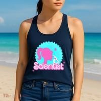 Scientist Lab Week Girl Tech Women's Tank Top thumb 2