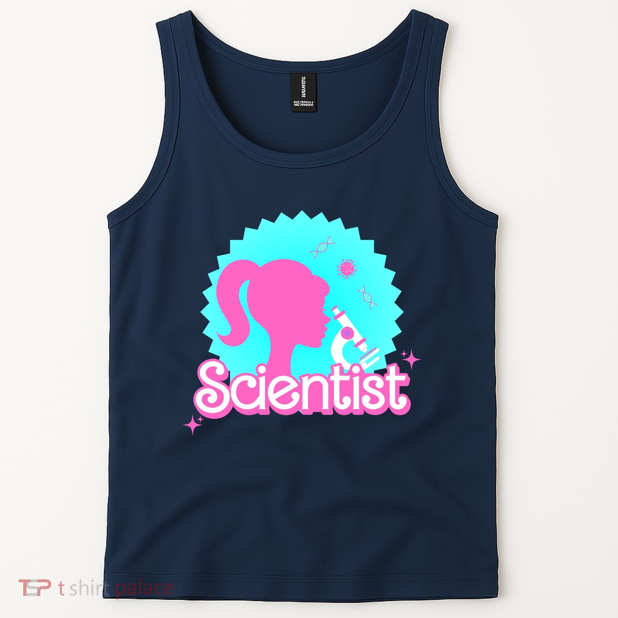 Scientist Lab Week Girl Tech Tank Top
