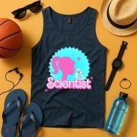 Scientist Lab Week Girl Tech Tank Top thumb 4