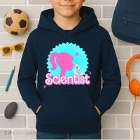 Scientist Lab Week Girl Tech Kids Hoodie thumb 2