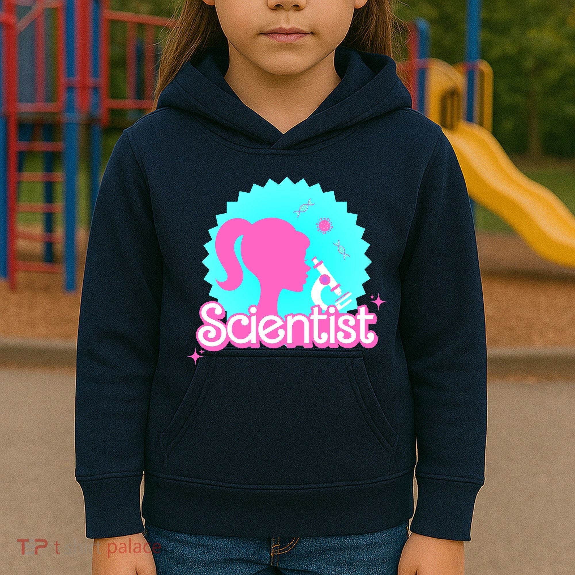 Scientist Lab Week Girl Tech Kids Hoodie