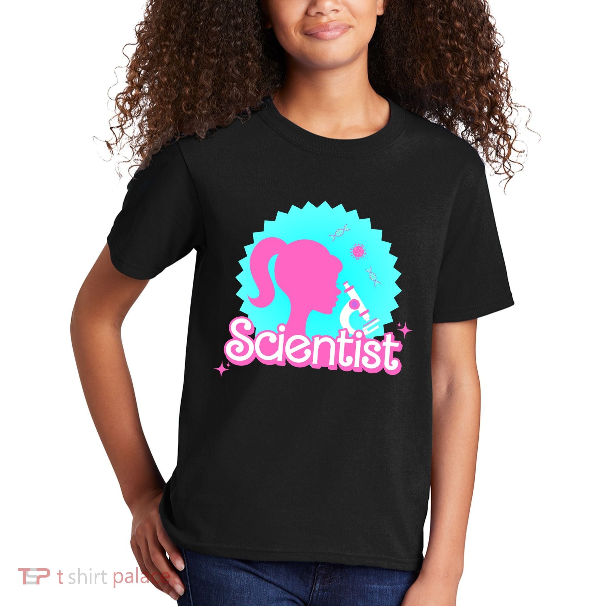 Scientist Lab Week Girl Tech Kids T-Shirt