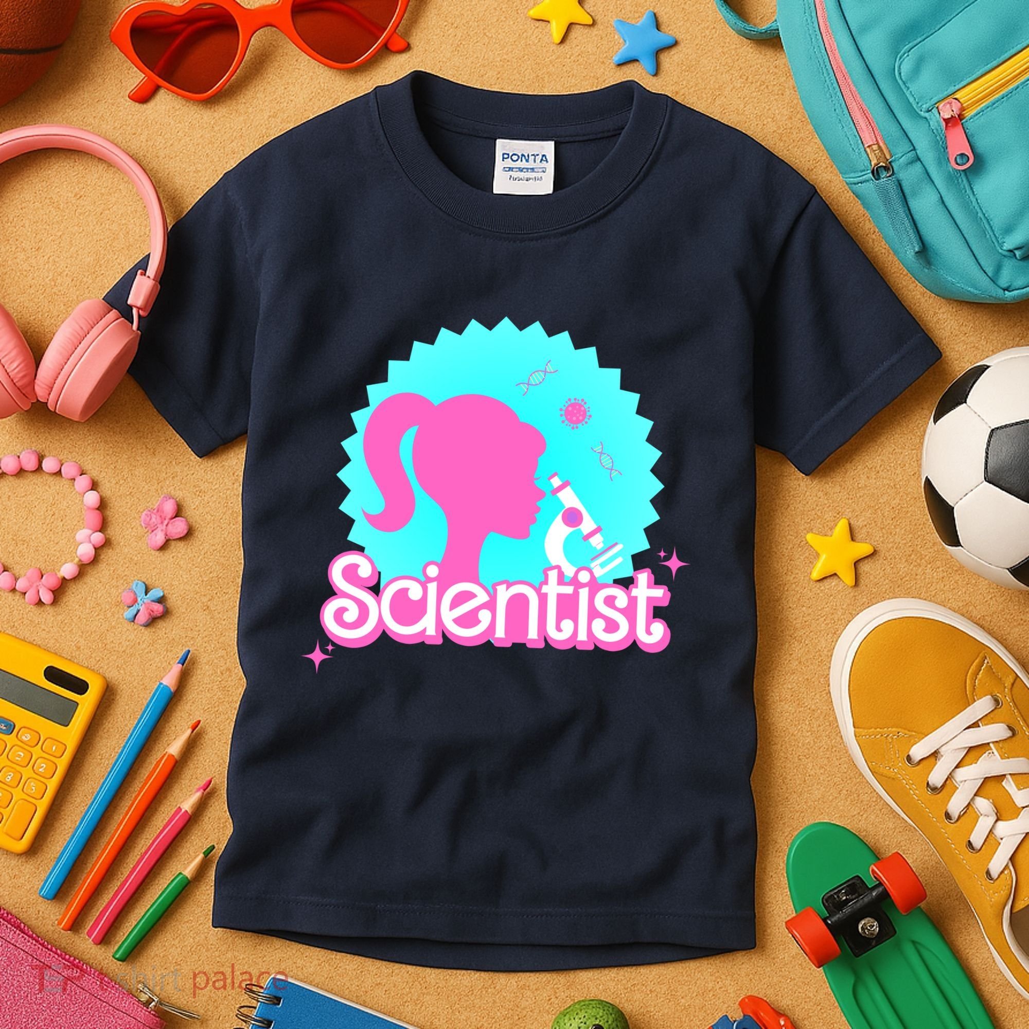 Scientist Lab Week Girl Tech Kids T-Shirt
