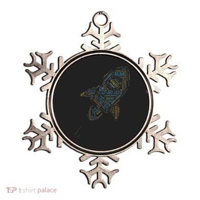 Stellar Lumens Word Cloud Alt Colors Crypto Ornament