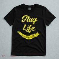Slug Life Yellow Banana Slug Distressed T-Shirt thumb 5
