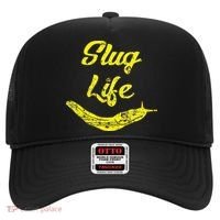 Slug Life Yellow Banana Slug Distressed Hat thumb 0