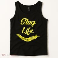 Slug Life Yellow Banana Slug Distressed Tank Top thumb 2
