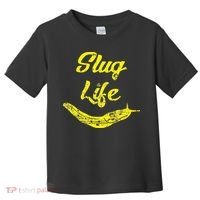 Slug Life Yellow Banana Slug Distressed Toddler T-Shirt thumb 0