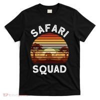 Safari Lovers Zoo Safari Squad Safari Birthday T-Shirt thumb 0