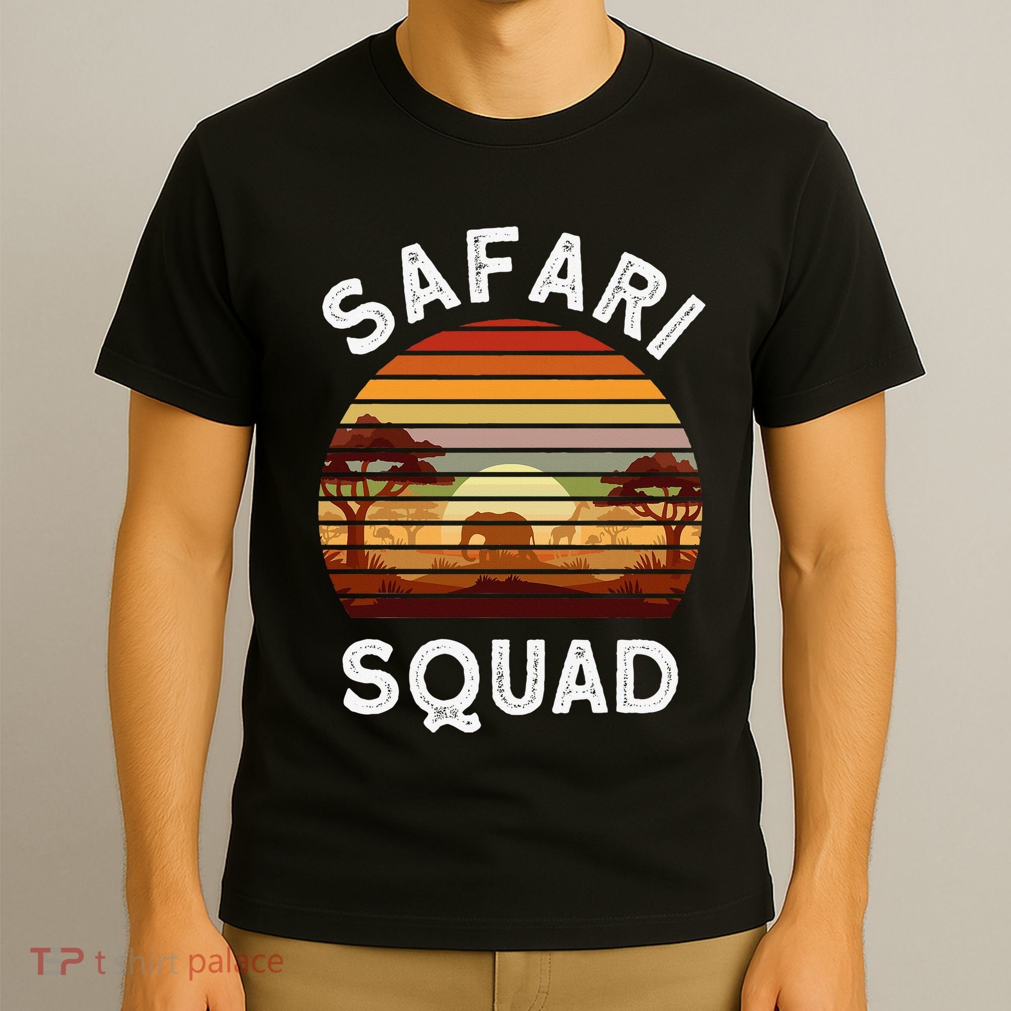 Safari Lovers Zoo Safari Squad Safari Birthday T-Shirt