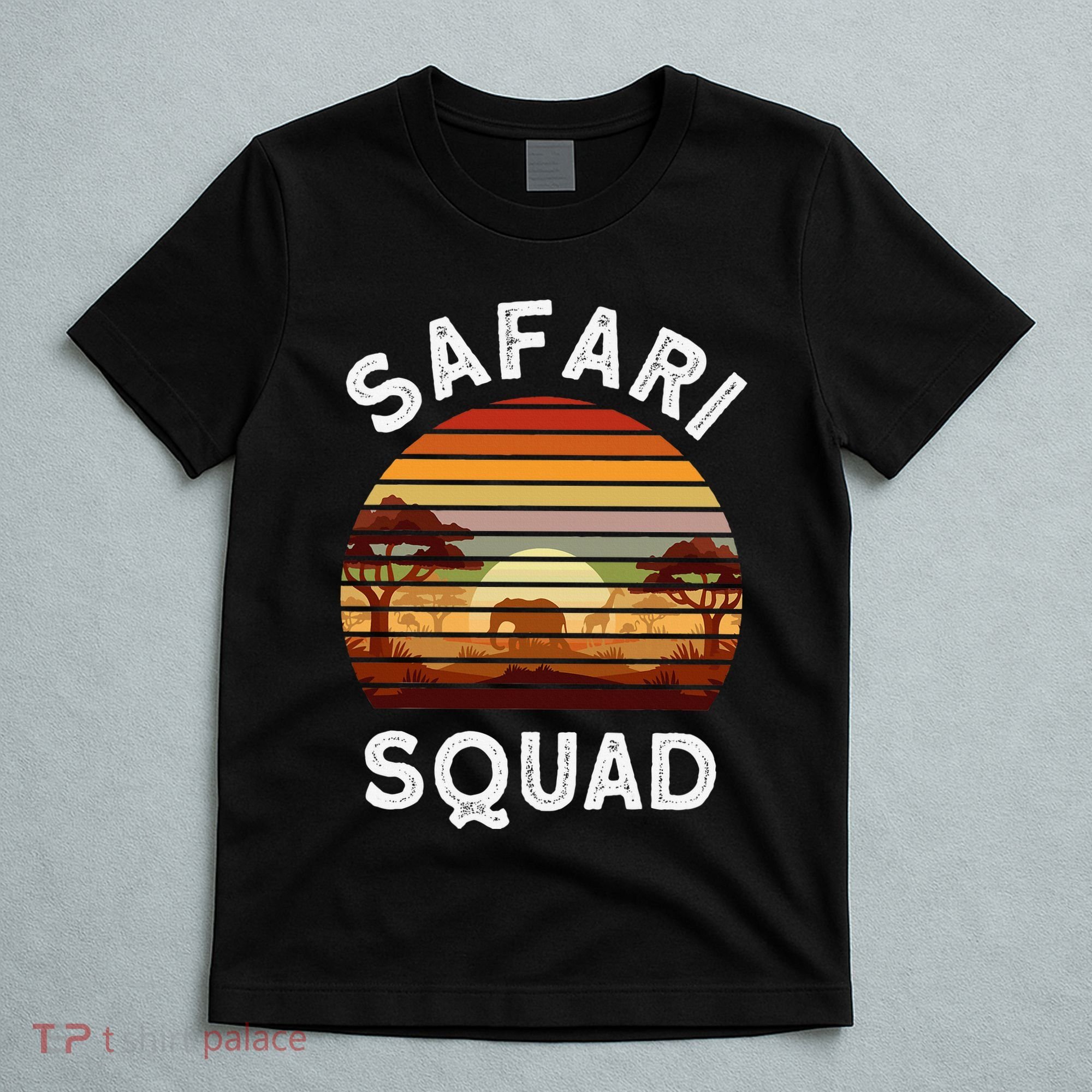 Safari Lovers Zoo Safari Squad Safari Birthday T-Shirt