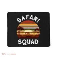 Safari Lovers Zoo Safari Squad Safari Birthday Mousepad thumb 0