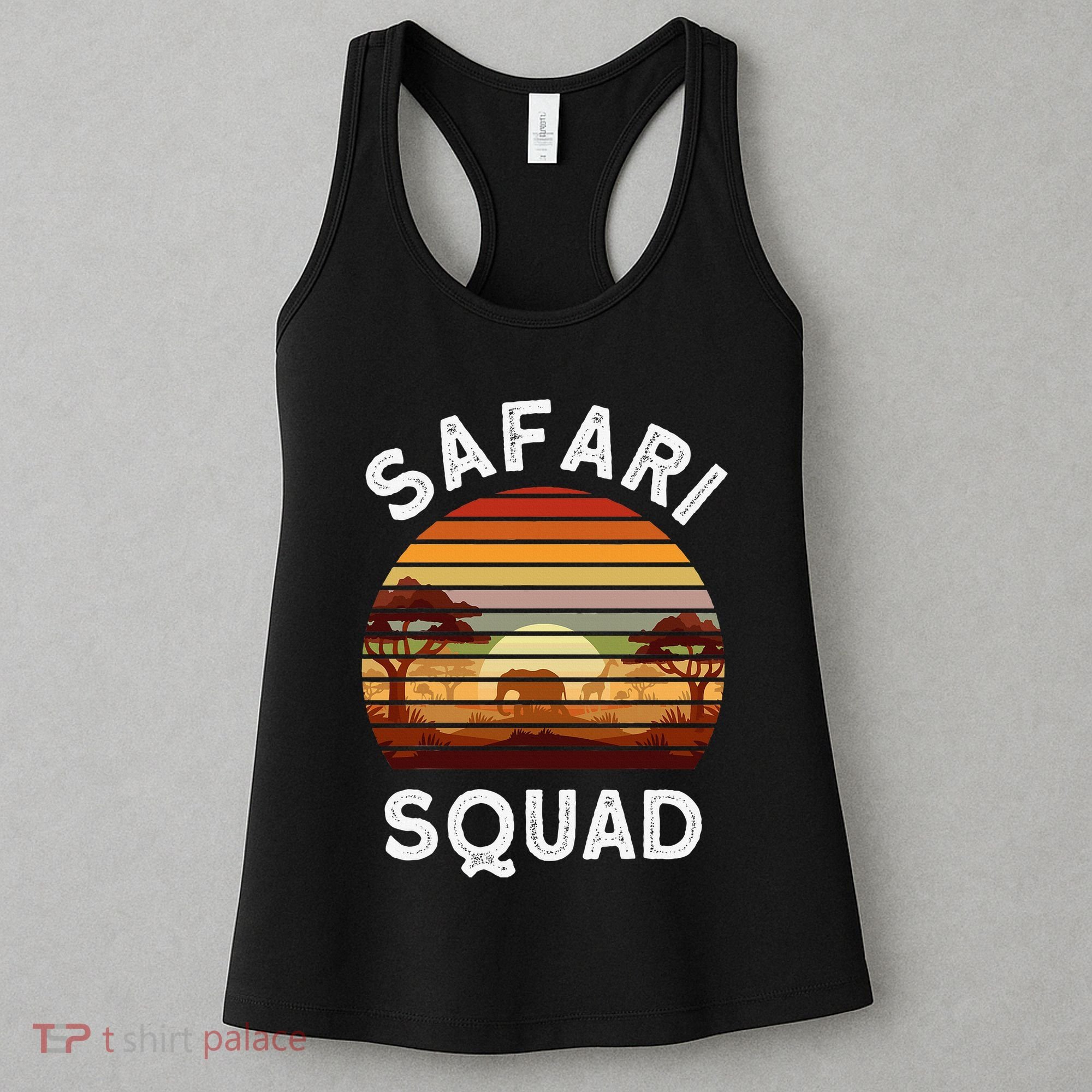 Safari Lovers Zoo Safari Squad Safari Birthday Women's Tank Top