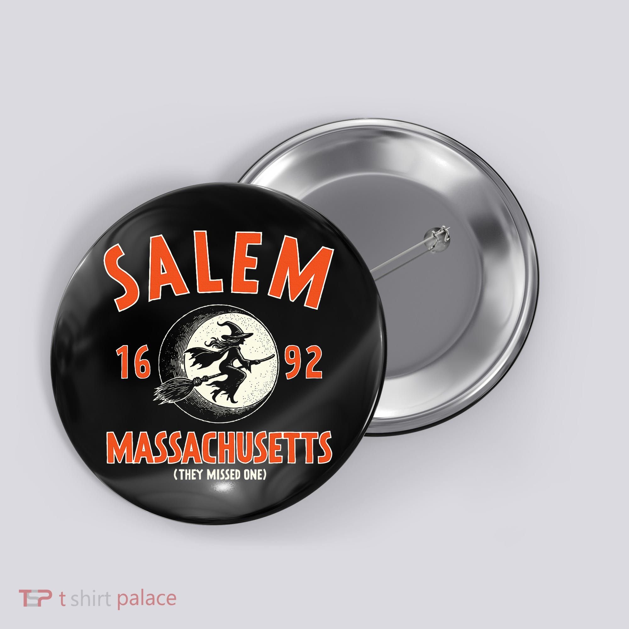 Salem Massachusetts 1692 They Missed One Witch Button