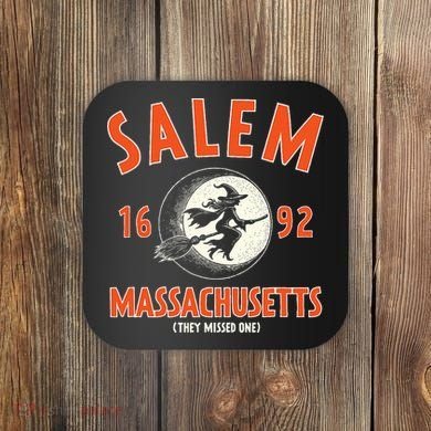 Salem Massachusetts 1692 They Missed One Witch Coaster