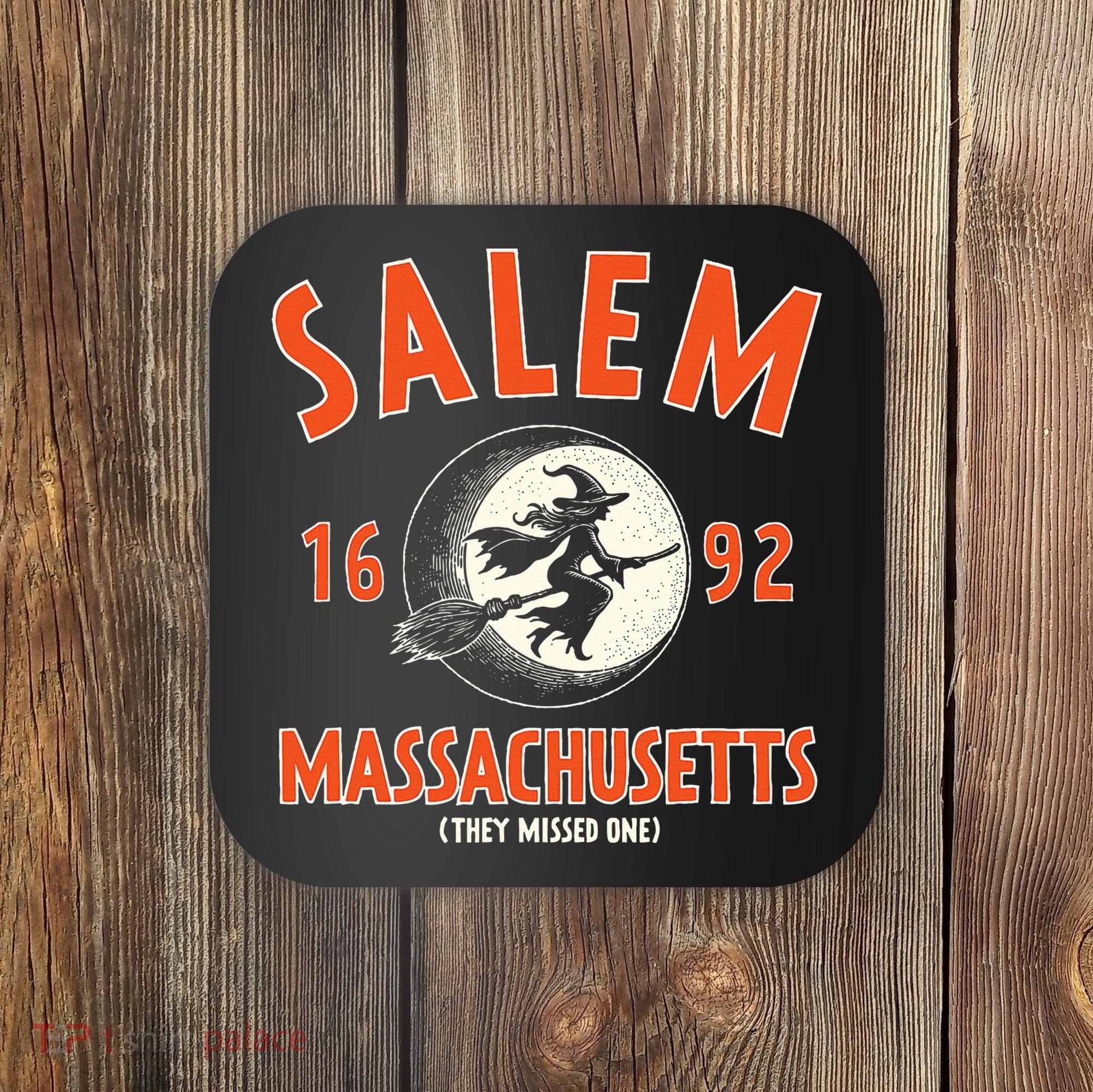 Salem Massachusetts 1692 They Missed One Witch Coaster