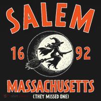 Salem Massachusetts 1692 They Missed One Witch Ornament thumb 1