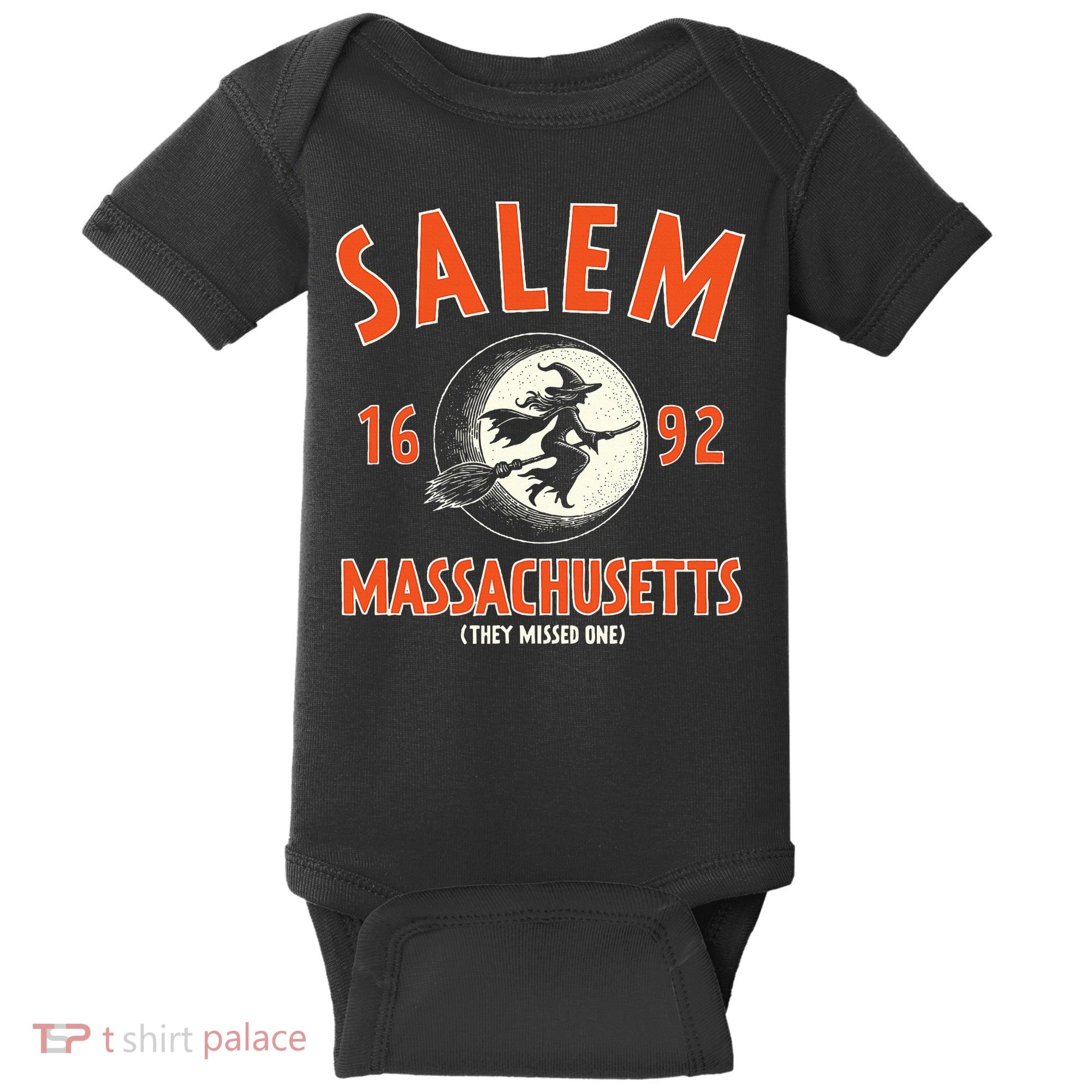 Salem Massachusetts 1692 They Missed One Witch Baby Bodysuit