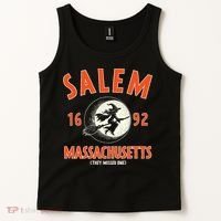 Salem Massachusetts 1692 They Missed One Witch Tank Top thumb 2