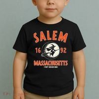 Salem Massachusetts 1692 They Missed One Witch Toddler T-Shirt thumb 2