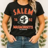 Salem Massachusetts 1692 They Missed One Witch Women's T-Shirt thumb 2