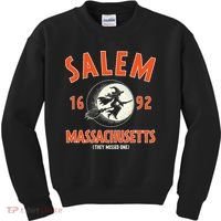 Salem Massachusetts 1692 They Missed One Witch Kids Sweatshirt thumb 0
