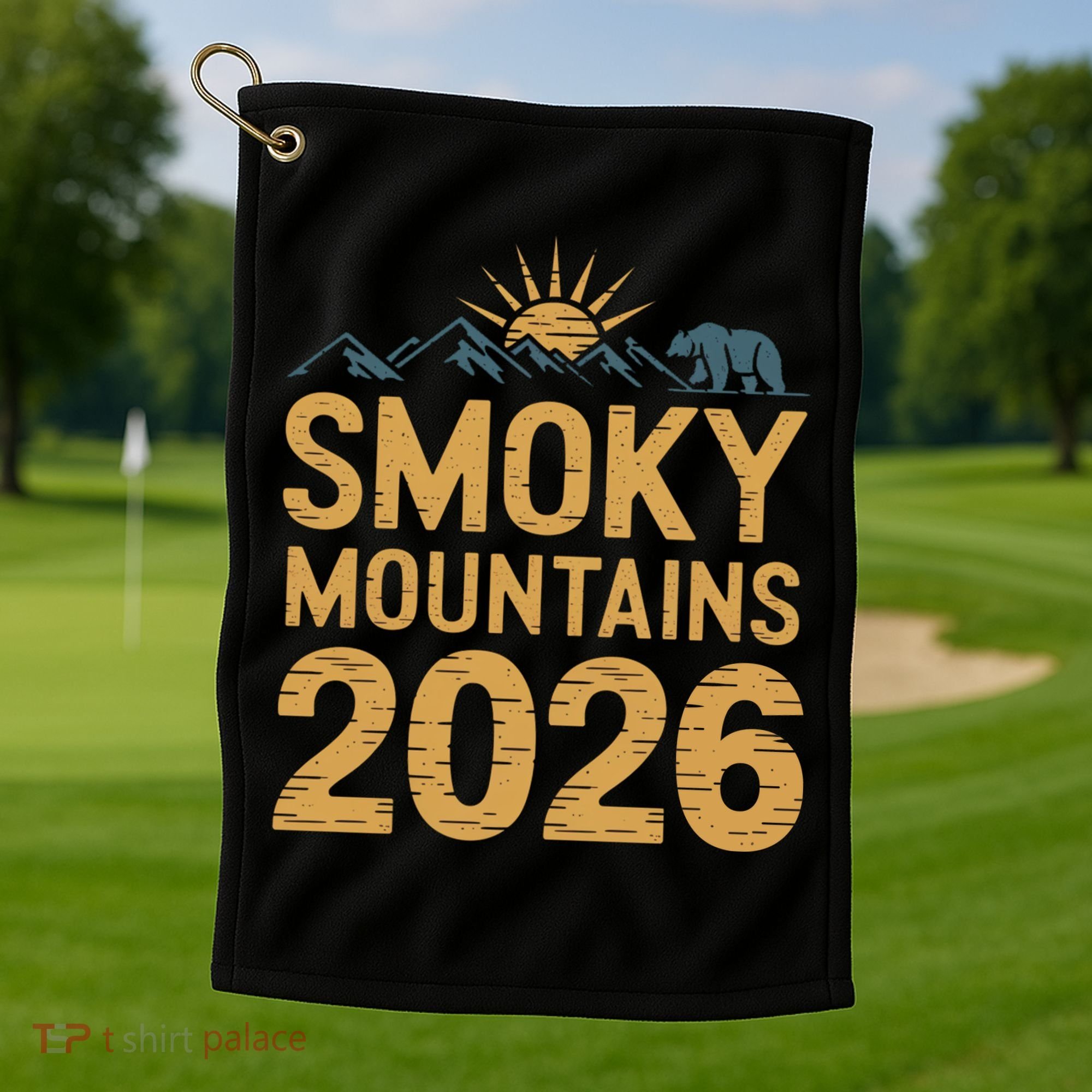 Smoky Mountains 2026 Golf Towel