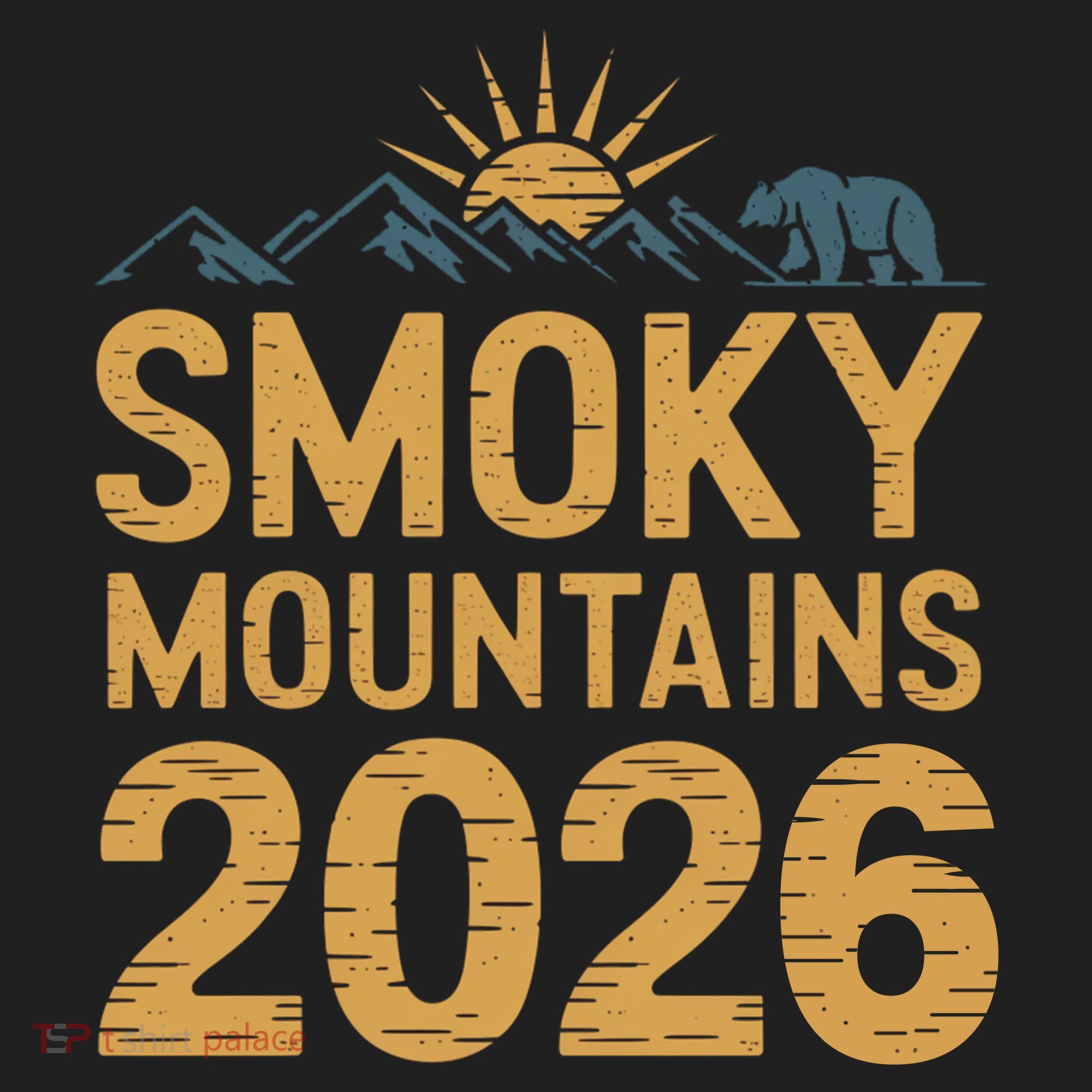 Smoky Mountains 2026 Golf Towel