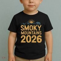 Smoky Mountains 2026 Toddler T-Shirt thumb 2
