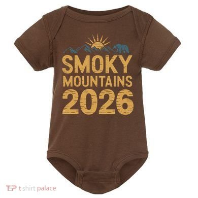 Smoky Mountains 2026 Baby Bodysuit