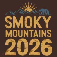 Smoky Mountains 2026 Kids Hoodie thumb 2